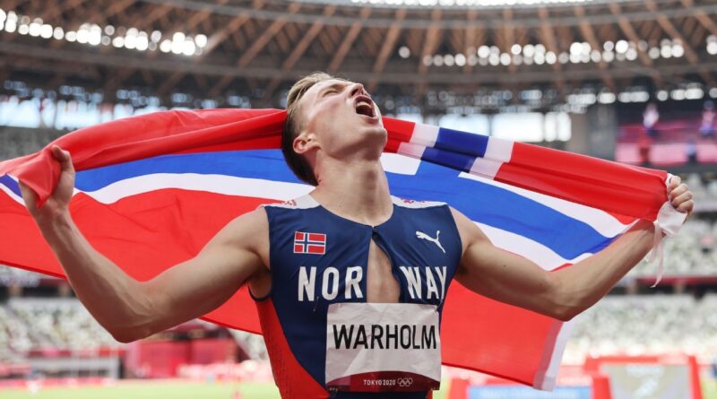 norway’s-karsten-warholm-breaks-his-own-world-record,-wins-gold-in-400-meter-hurdles-at-tokyo-olympics-–-espn